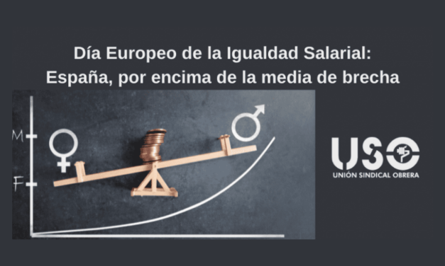10 de Noviembre, Día Europeo de la Igualdad Salarial.