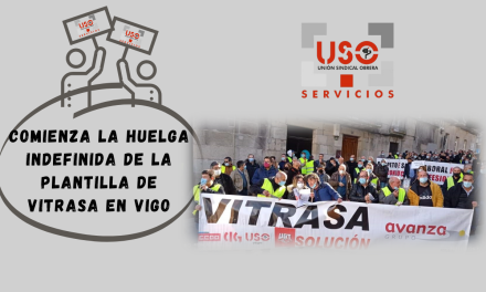Comienza la huelga indefinida de la plantilla de Vitrasa en Vigo