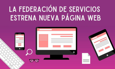 La Federación de Servicios estrena nueva página web