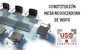 Constitución Mesa Negociadora de World Duty Free Group
