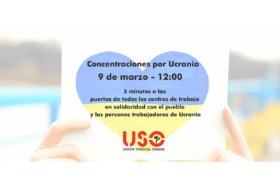 USO convoca actos de solidaridad por la paz en Ucrania