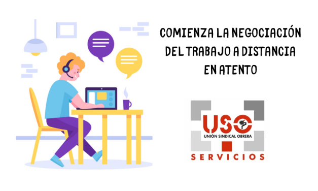 Comienza la negociación del trabajo a distancia en Atento