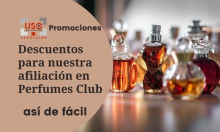 Descuentos para nuestra afiliación en Perfumes Club