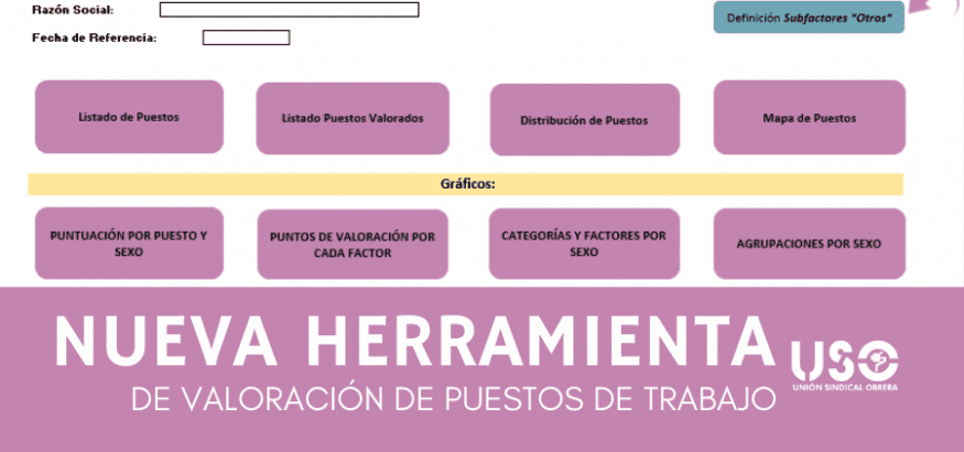 USO te informa de la nueva herramienta de valoración de puestos de trabajo