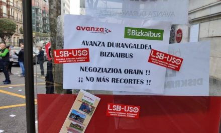 LSB-USO MOVILIZA A LA PLANTILLA DE  AVANZA