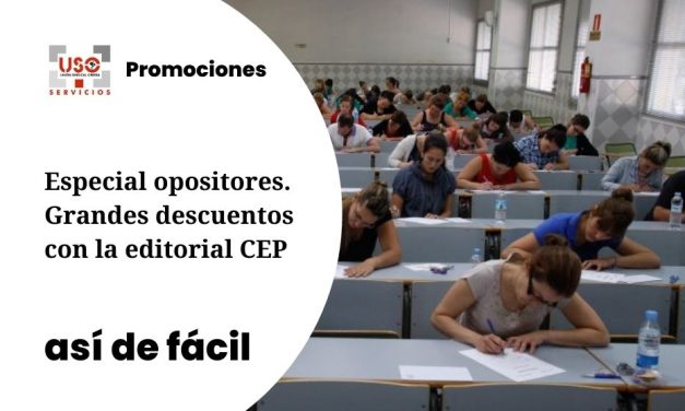 Grandes descuentos para nuestra afiliación en la editorial CEP