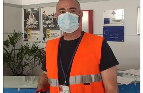 Se renueva el delegado de OHL Ingesan en el aeropuerto de Almería