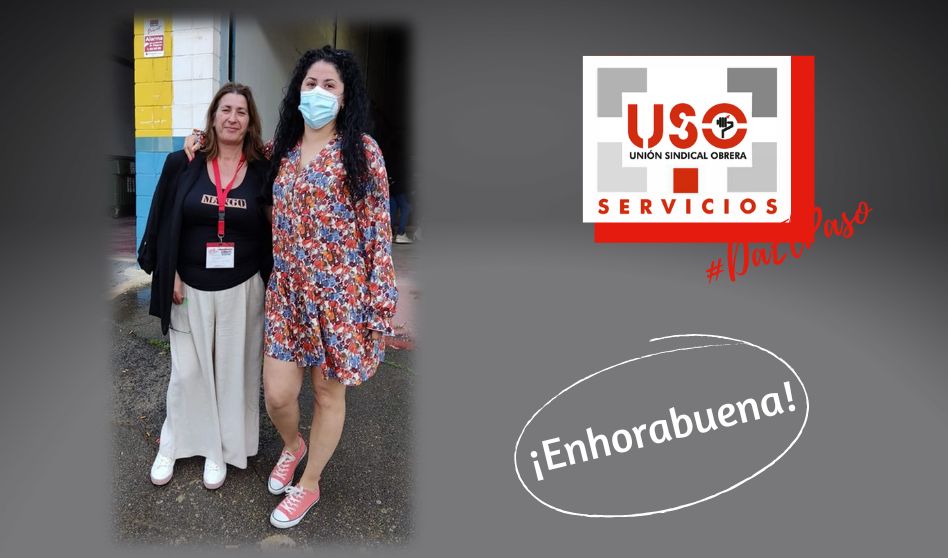 USO Murcia renueva sus delegadas en la empresa Ferrovial en Murcia