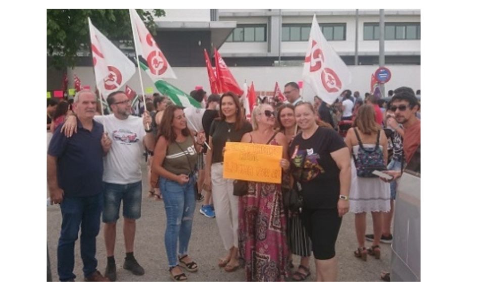 Uso consigue movilizar de forma masiva a la plantilla de Majorel en Jerez de la Frontera