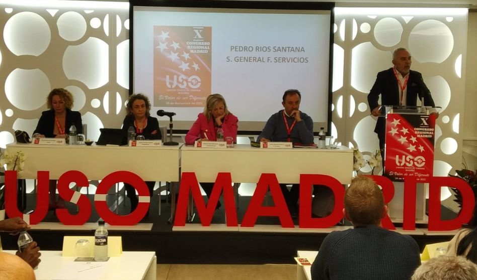 La Federación de Servicios presente en el X Congreso Regional de Madrid