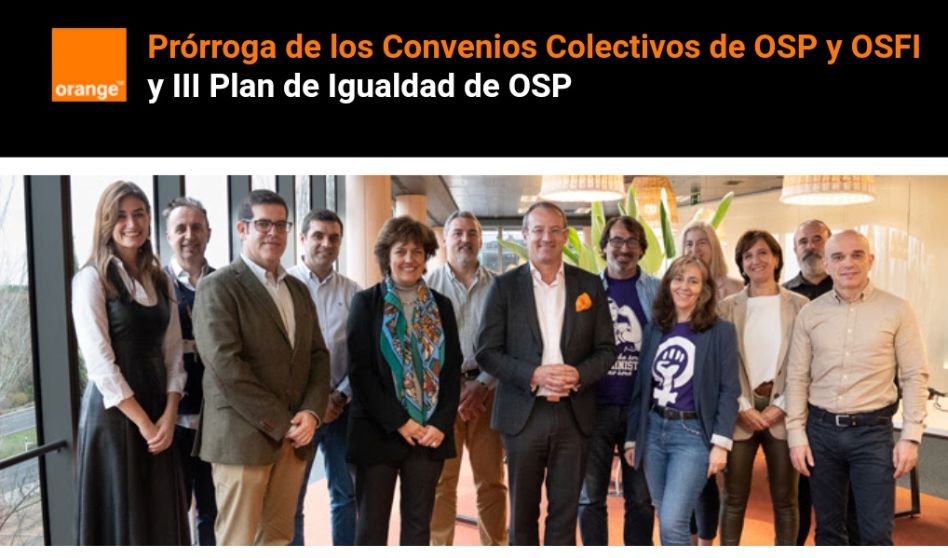 Se mejoran los convenios de las filiales españolas de Orange por unanimidad de todas la organizaciones sindicales en la mesa de negociación
