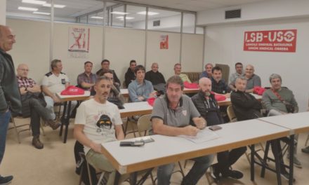 USO obtiene 10 delegados en la UTE RSU Bilbao II