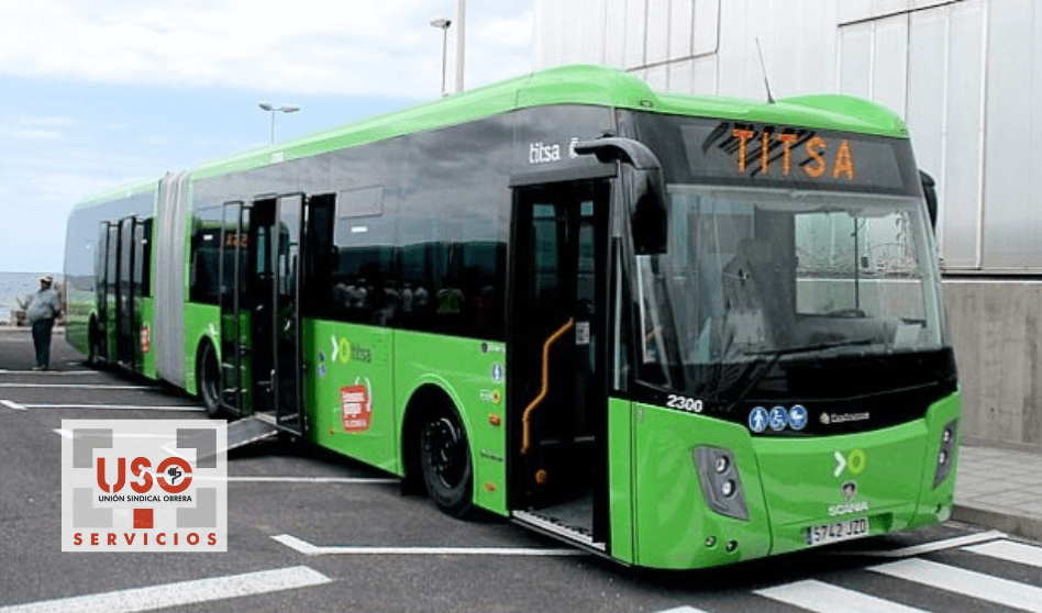 Se mantiene la huelga indefinida del transporte público en Santa Cruz de Tenerife a partir del 17 de febrero