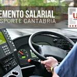 USO firma la nueva subida salarial para el transporte de viajeros por carretera en Cantabria