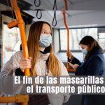 Ya no es obligatorio llevar puestas las mascarillas en el transporte público