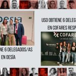 Lluvia de representantes para USO tras las últimas elecciones celebradas en Madrid