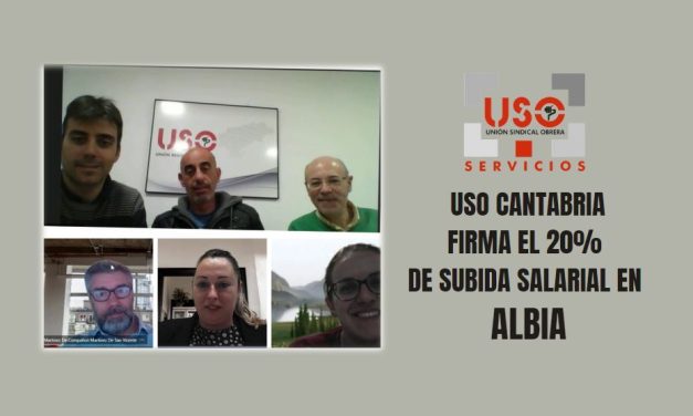 USO suscribe un acuerdo con la empresa Albia Servicios Funerarios que supone un 20% de subida salarial para su plantilla