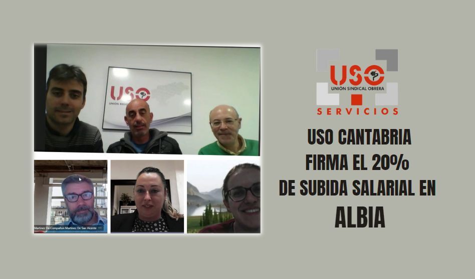 USO suscribe un acuerdo con la empresa Albia Servicios Funerarios que supone un 20% de subida salarial para su plantilla