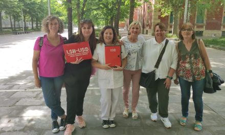 Dos nuevas delegadas elegidas en las elecciones de Garbialdi, limpiezas de edificios en el campus universitario de Álava