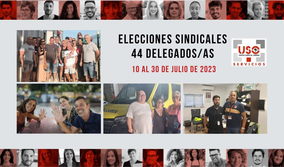 44 personas representantes de USO obtenidas en los últimos procesos electorales