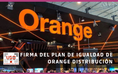 Firma del Plan de Igualdad de Orange distribución