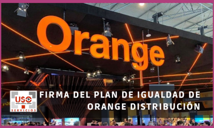 Firma del Plan de Igualdad de Orange distribución