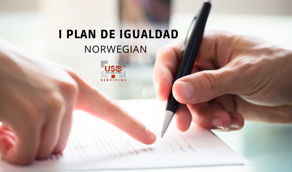 Firma del I Plan de Igualdad de Norwegian