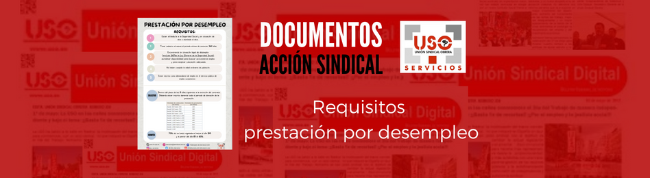 Requisitos para solicitar la prestación por desempleo