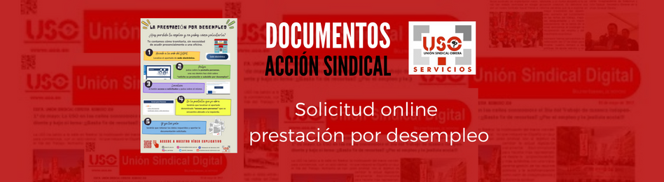 Solicitud online prestación por desempleo