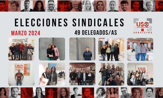 Elecciones sindicales en USO Servicios Marzo 2024