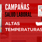 Campaña; altas temperaturas y trabajo
