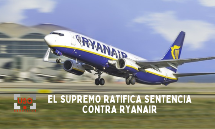 El Supremo ratifica la sentencia contra Ryanair