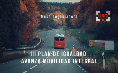 Mesa negociadora del III Plan de Igualdad de Avanza Movilidad Integral
