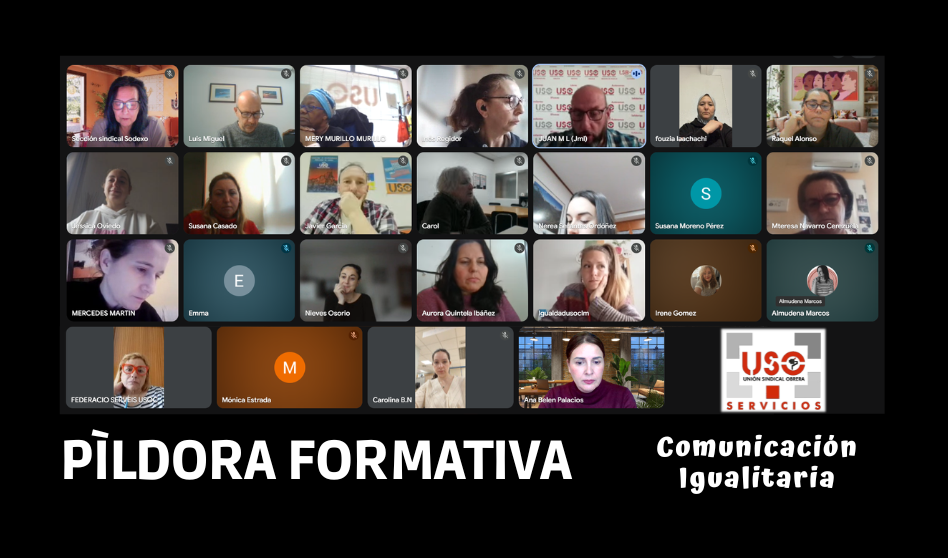 Píldora formativa; Comunicación Igualitaria
