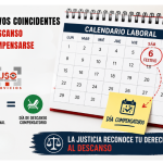 Festivos y descanso semanal: la Audiencia Nacional da la razón a USO