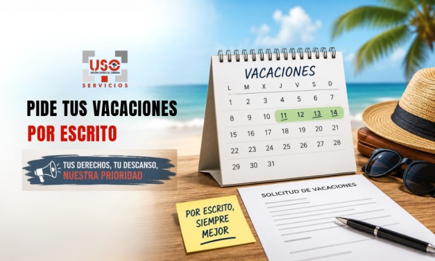 ¿Aún no has pedido tus vacaciones?