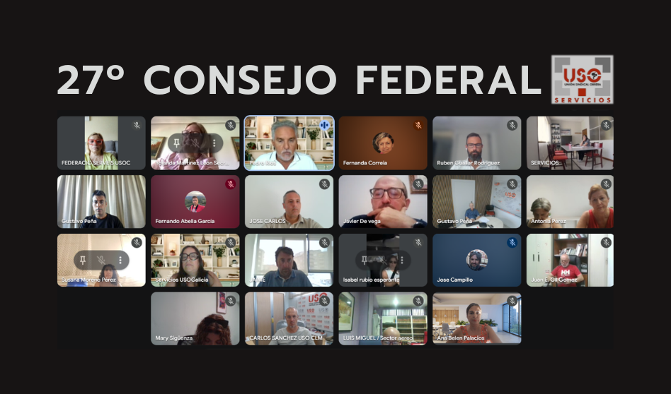 27º Consejo Federal de USO Servicios