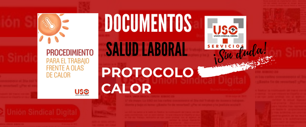 Protocolo de trabajo frente a olas de calor