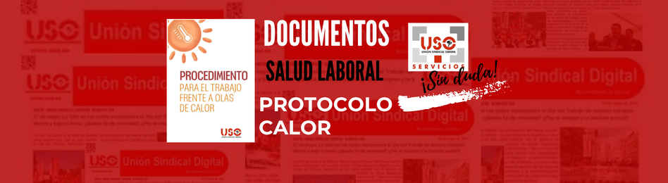 Protocolo de trabajo frente a olas de calor