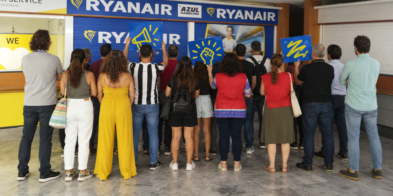 El Tribunal Constitucional refuerza el derecho de huelga en Ryanair
