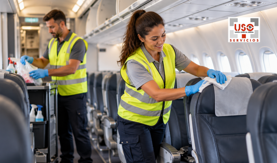 USO firma el nuevo Plan de Igualdad de Multiservicios Aeroportuarios